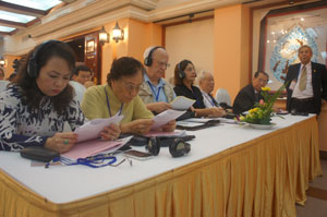 conference delegates