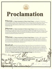SF AO Proclamation